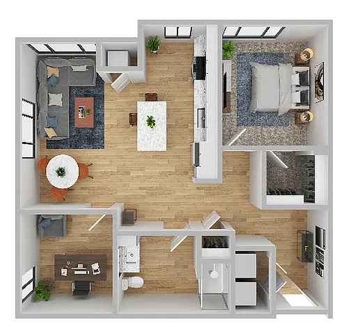 Floor plan B2-A