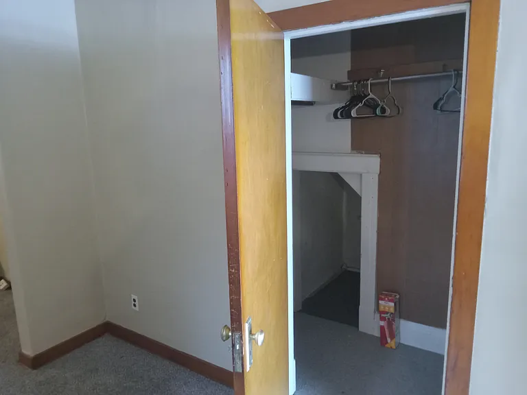 Walk-in closet off the Front Living Room (right side)