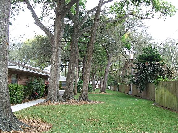 back courtyard toward pool