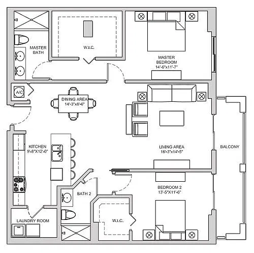 Floor plan B12