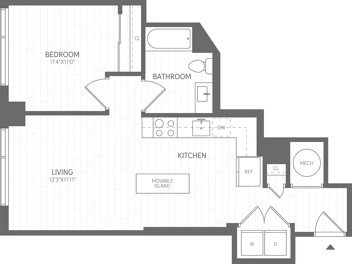 Floor plan A9 WDU