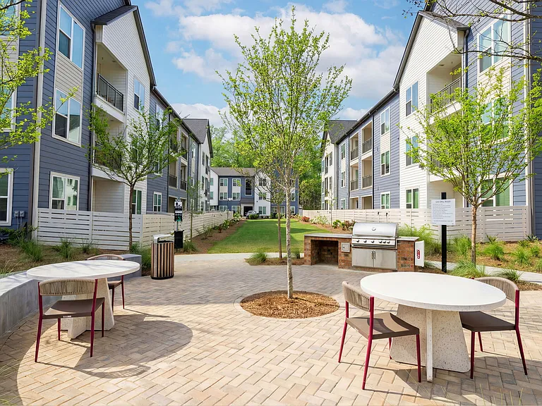 Outdoor Dining And Grilling Area