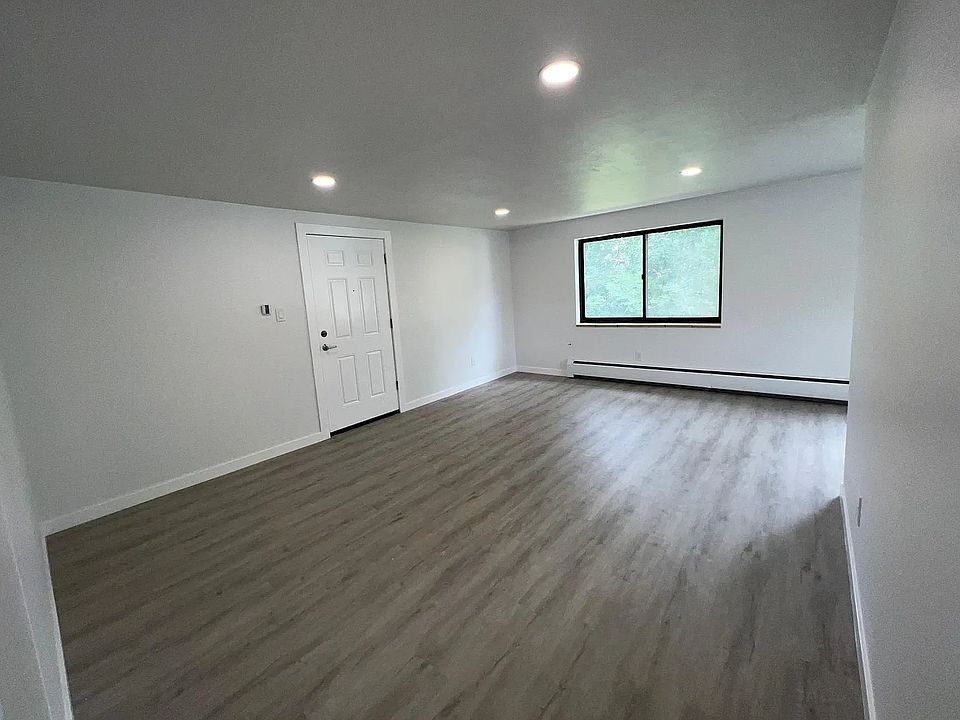 Large living and dining area.