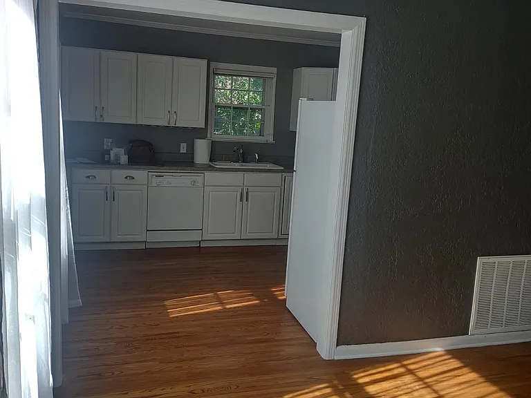 Kitchen view from the living room