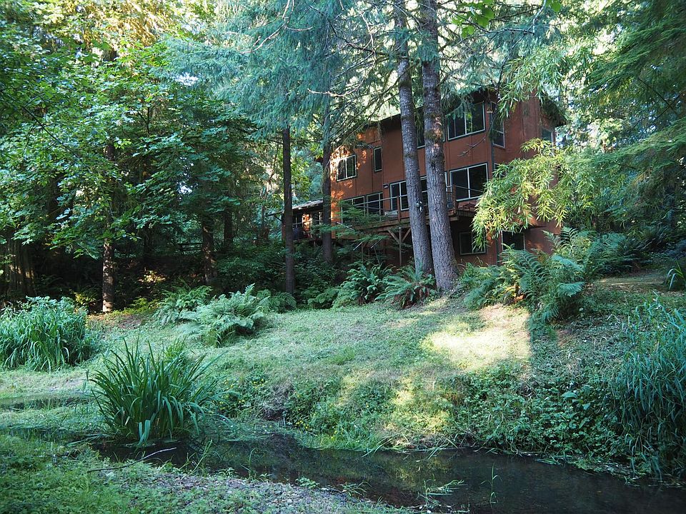 Beautiful setting with mountain stream