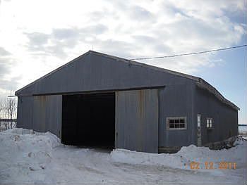 Then right nearby is the 40x80 workshop with cement and electric.