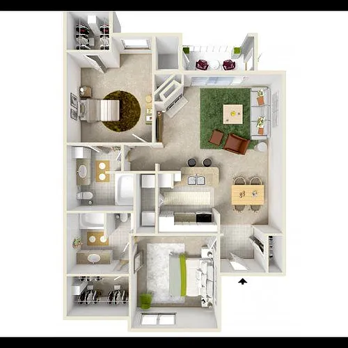 Floor plan 83-B1