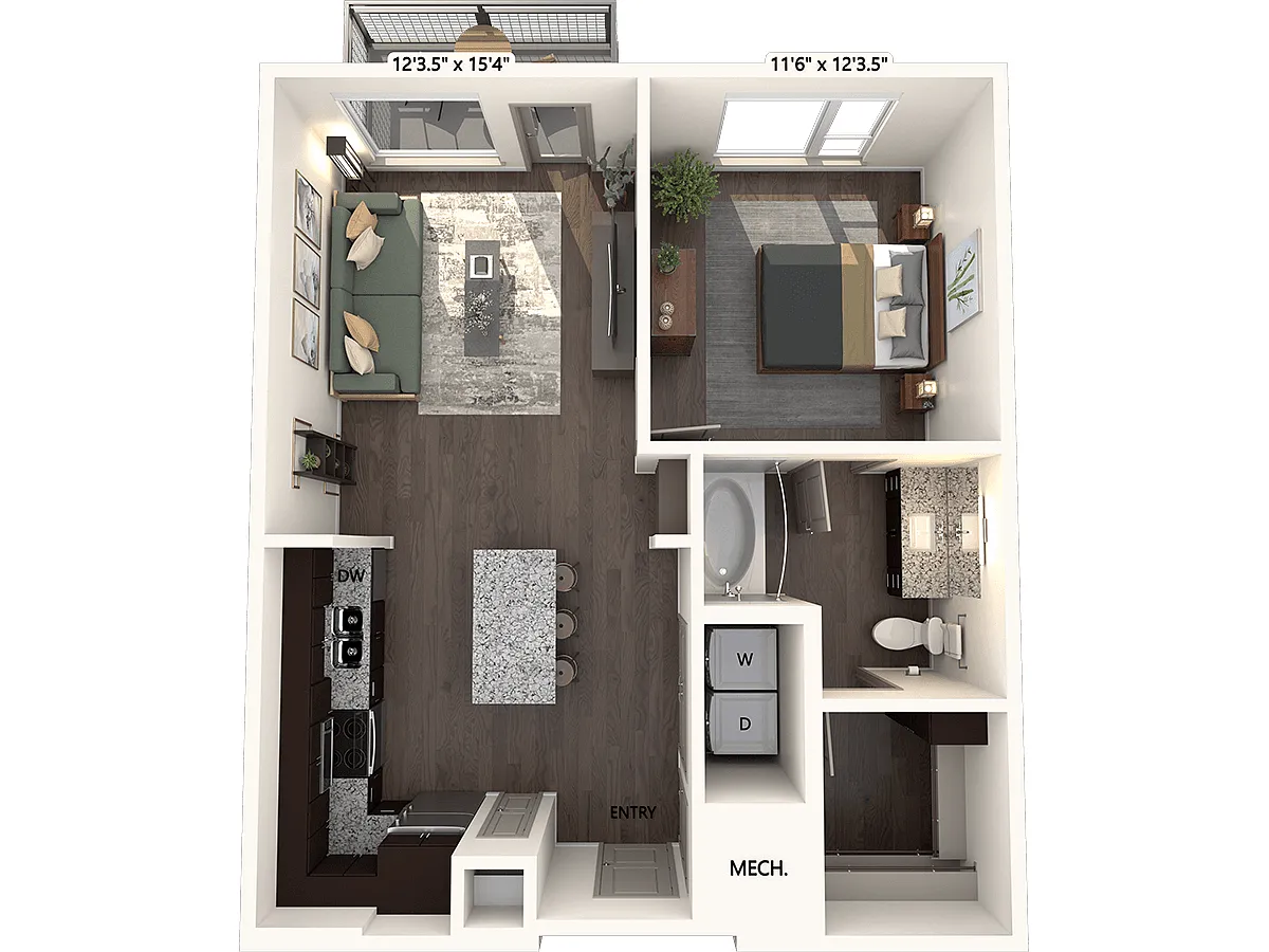 Floor plan A3-722-E