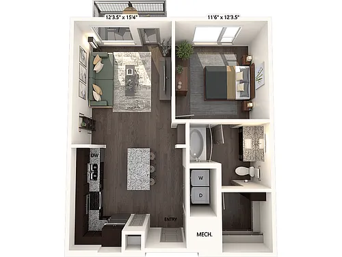 Floor plan A3-722-E