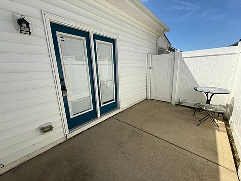 Fenced in Patio Area