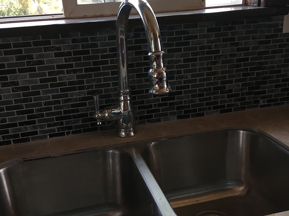 kitchen sink in small house