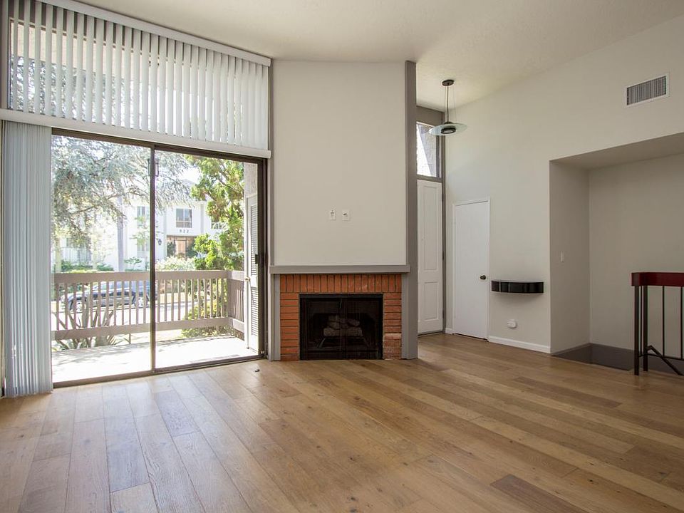 Living room fireplace