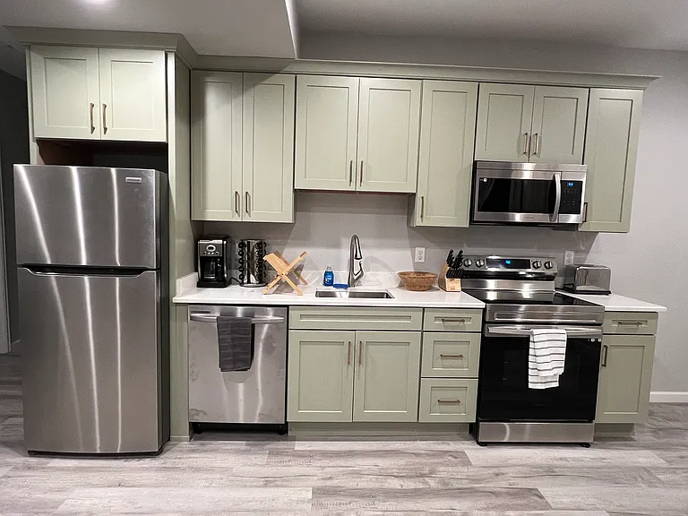 Basement full kitchen