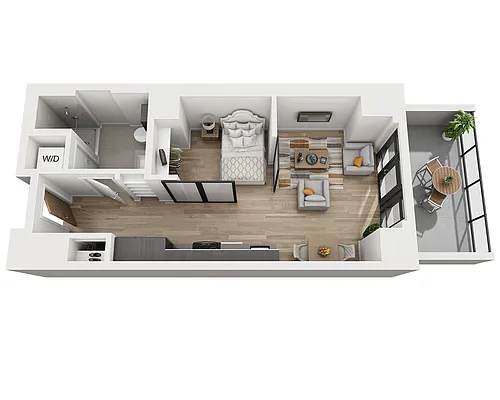 Floor plan Studio E1X