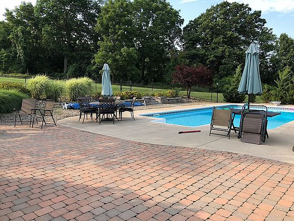 Patio with inground pool