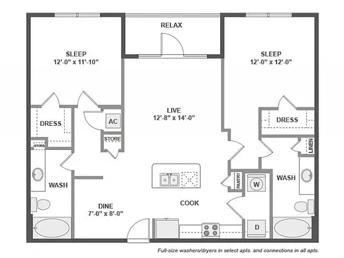 Floor plan C4X