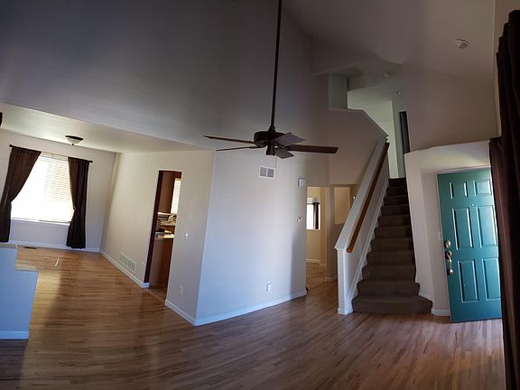 Dining room, Living room with vaulted ceiling Panoramic View