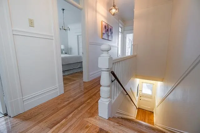 Hardwood floors throughout- New. Clean and fresh paint 100%!
