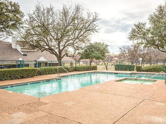 Community pool just steps away