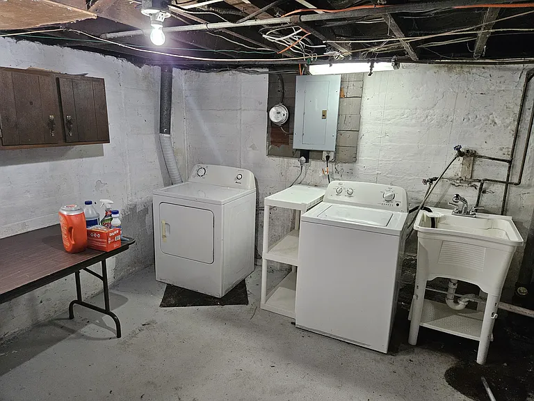 Onsite Laundry facilities in basement