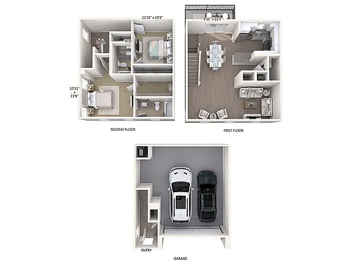 Floor plan B3TB