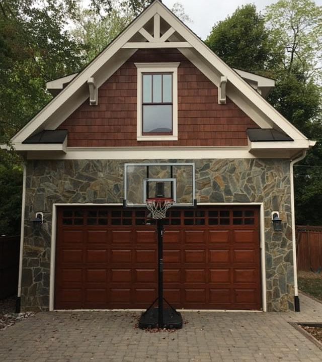 Finished suite above garage!