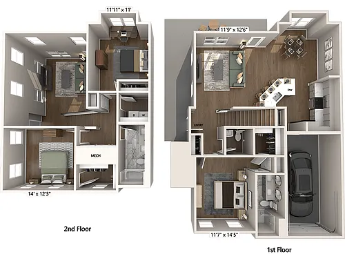 Floor plan CT2-Signature