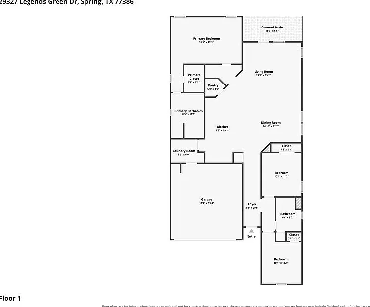 3 bed, 2.0 bath, 1686 sqft, $1,835 — Photo 2