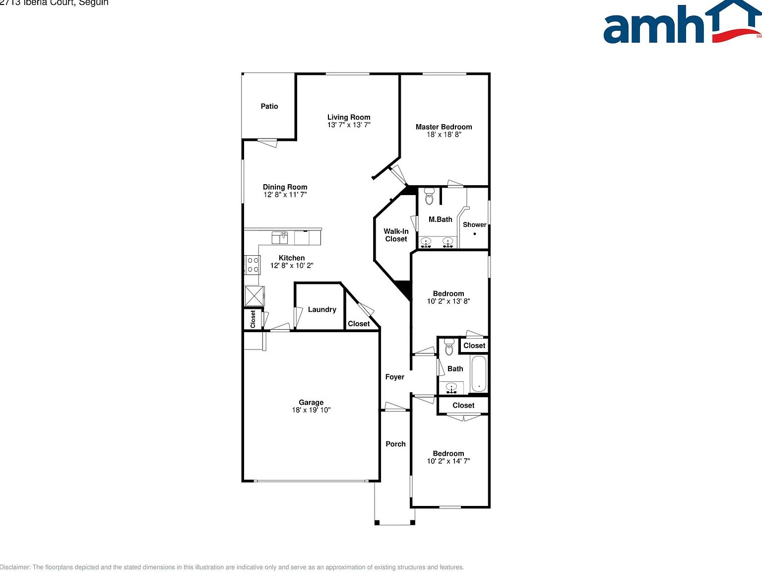 3 bed, 2.0 bath, 1459 sqft, $1,890 — Photo 2