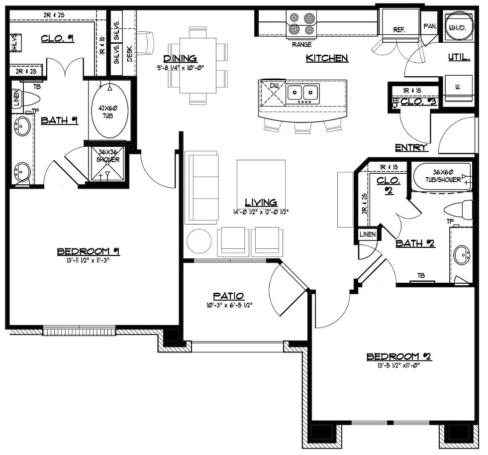 Floor plan B1