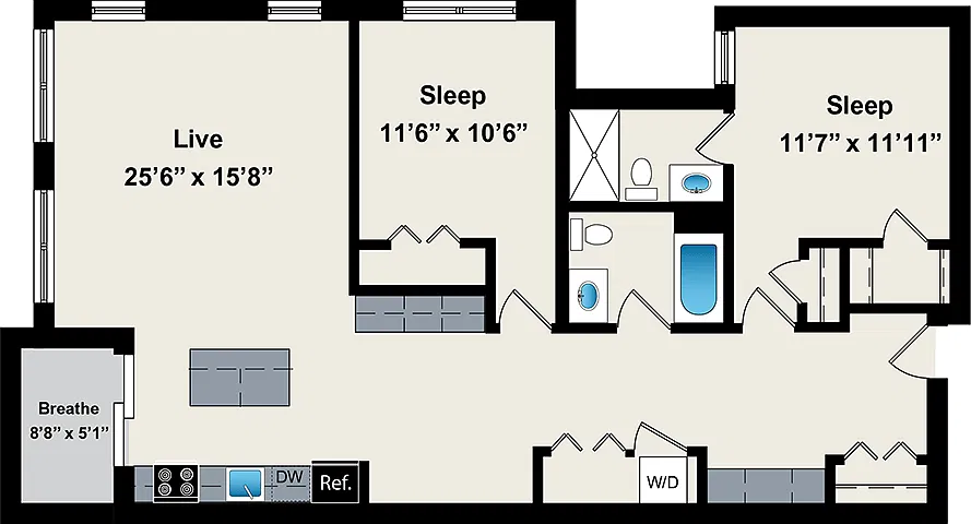 Floor plan B54