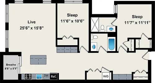 Floor plan B17