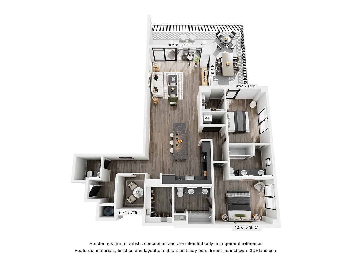 Floor plan B4