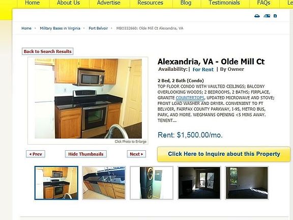 3rd image of 5707 Olde Mill Ct Unit 117