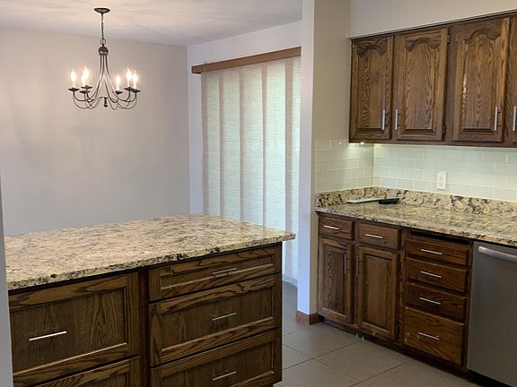 Kitchen Island with Huge storage, under cabinet lighting