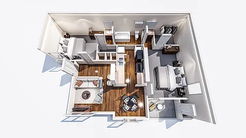 Floor plan B1