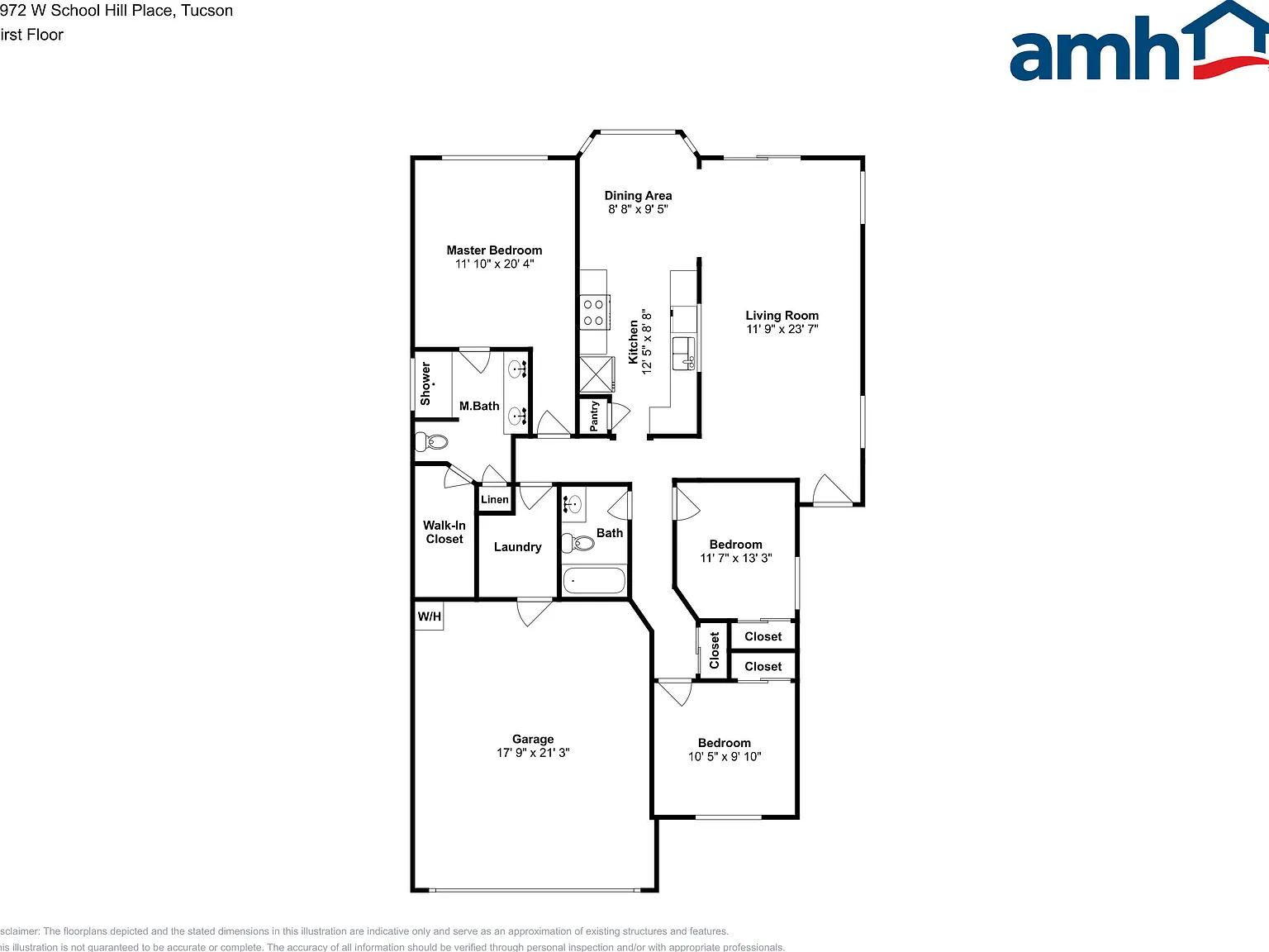 3 bed, 2.5 bath, 1332 sqft, $1,910 — Photo 2