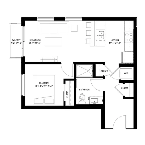 Floor plan Minnehaha
