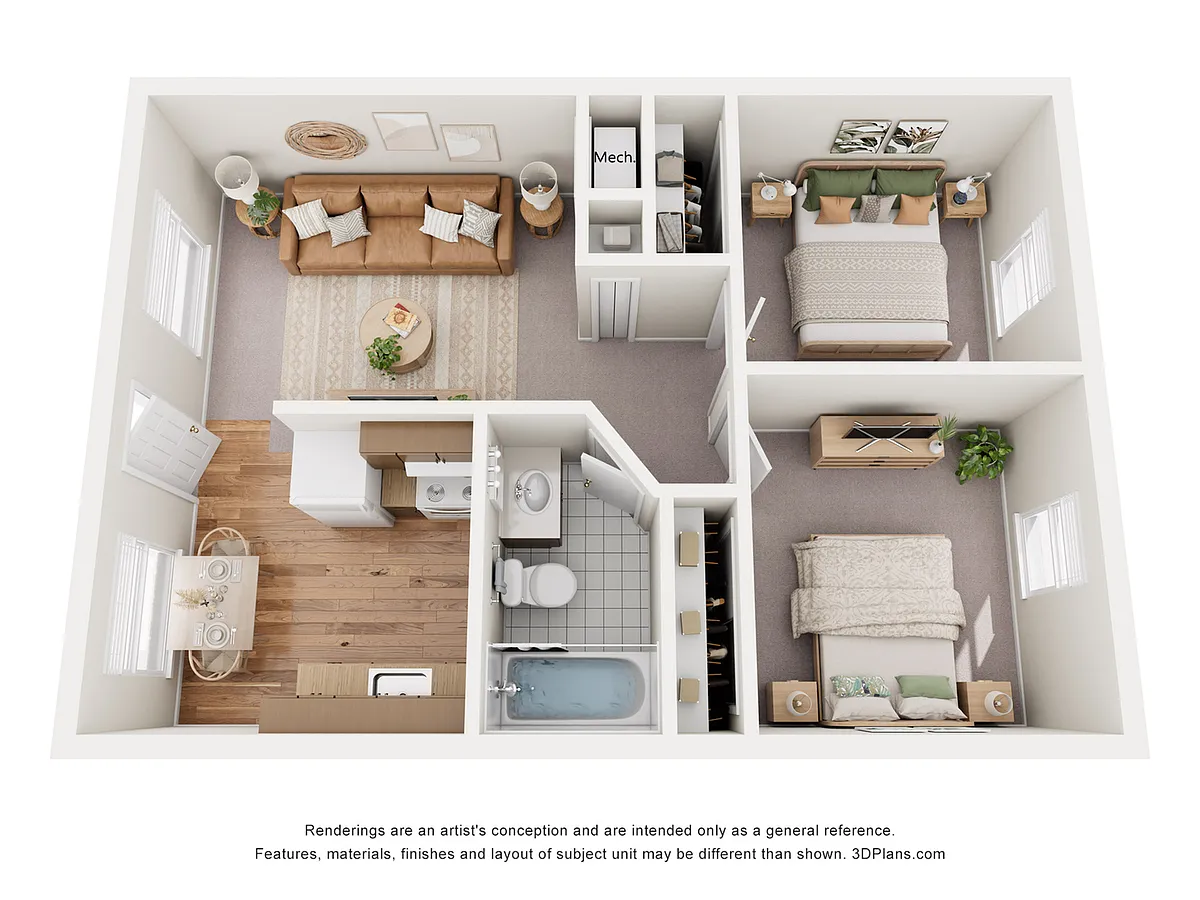 Floor plan Savannah