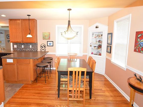 Dining Room - Newly Finished Hardwood Floors