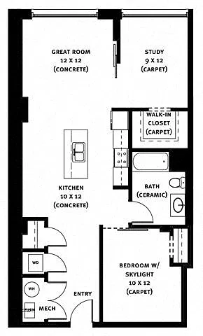 Floor plan 307