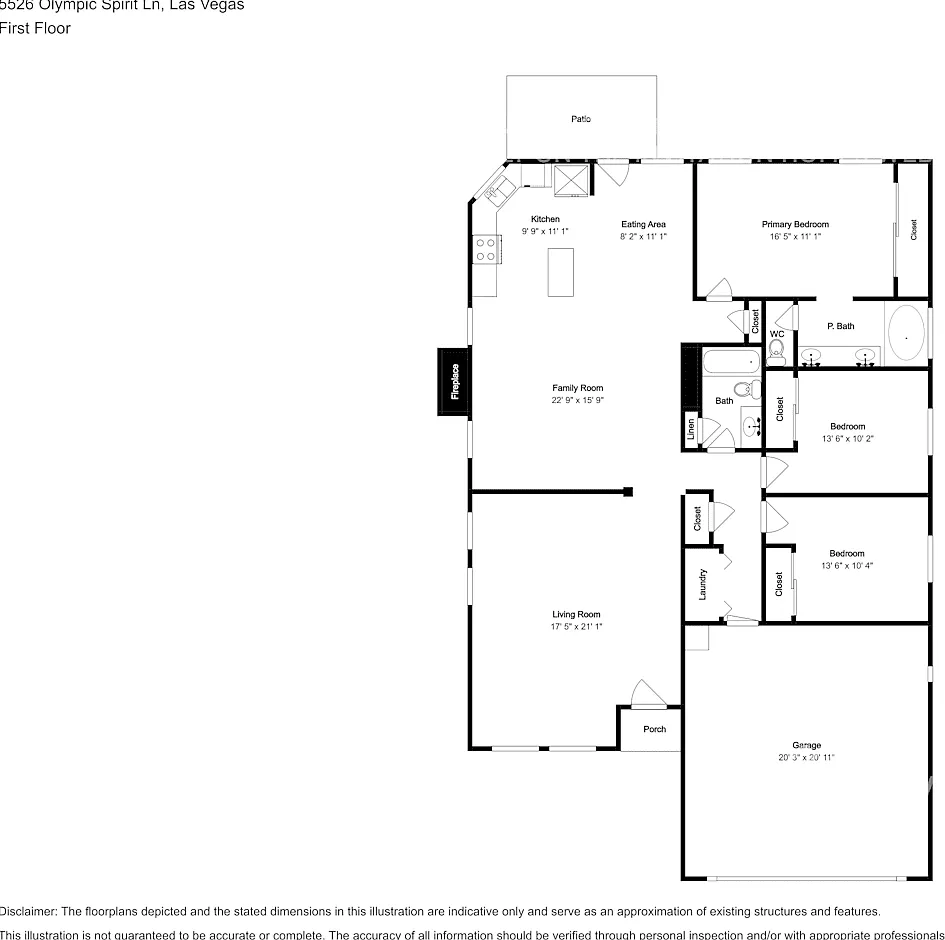 5526 Olympic Spirit Ln Las Vegas, NV 89113 — Photo 2