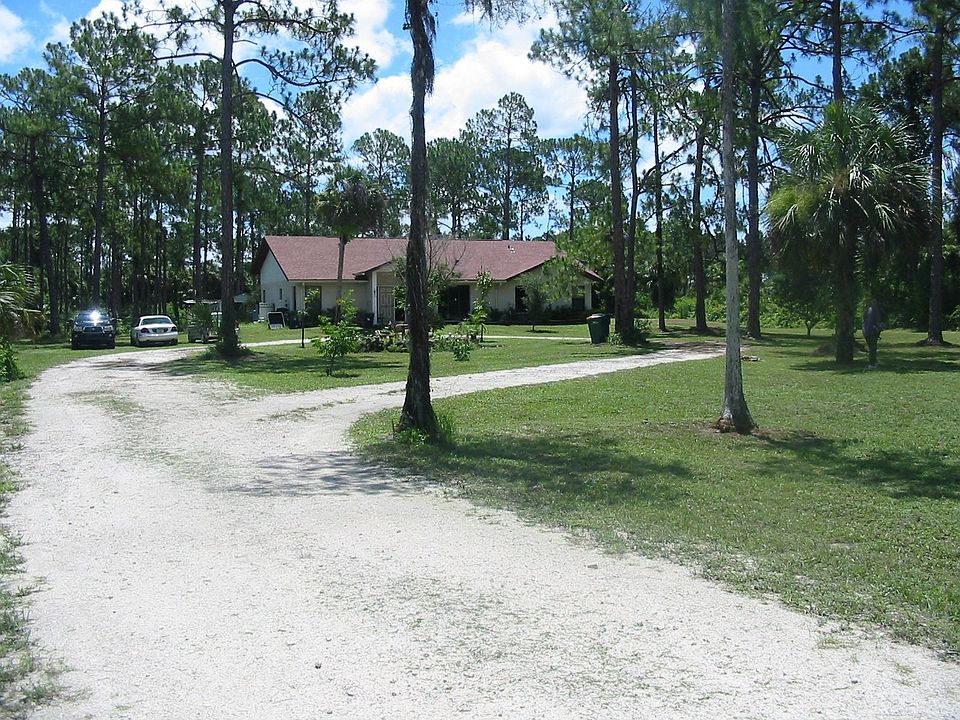 View from driveway