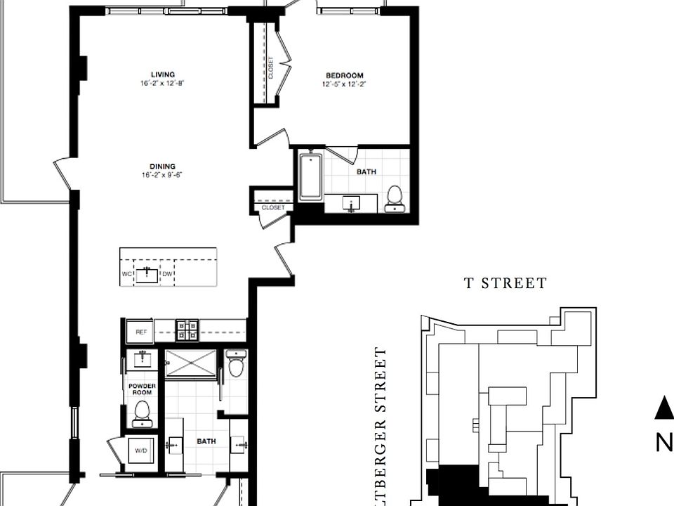 2nd image of 618 T St NW Penthouse 1-801