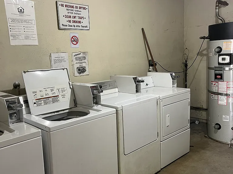 laundry area