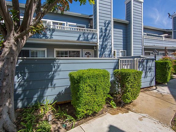 Gated front patio