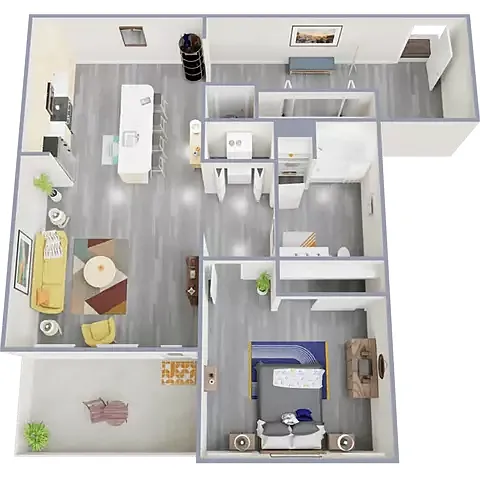 Floor plan Horsethief II