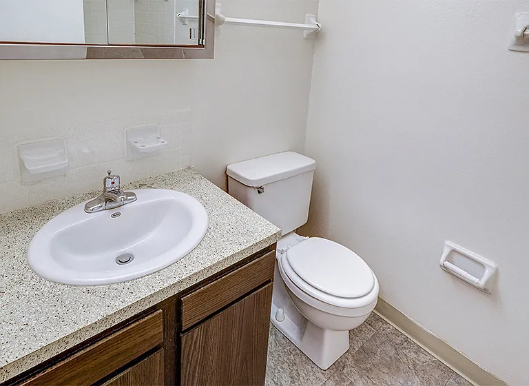 Townhome Bathroom at The Woods of Eagle Creek