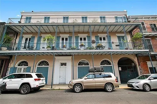 Floor plan 910 Chartres Street - 3B