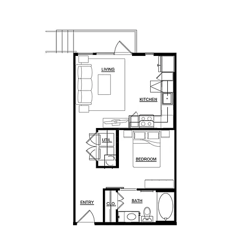 Floor plan Rose